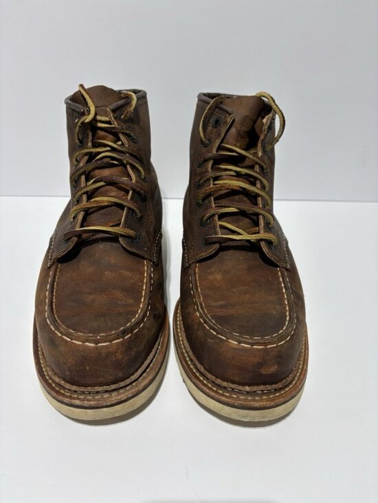 Red Wing Men’s Classic 6” Copper Leather Boots, Size 10 D main image 6